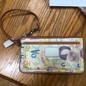 Coach wristlet